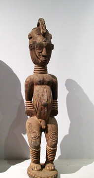 婚礼仪式用男雕像 非洲雕刻