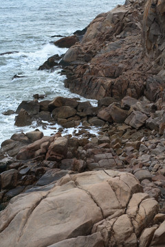 海岸乱石