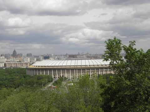 莫斯科卢日尼基体育场 列宁体育场