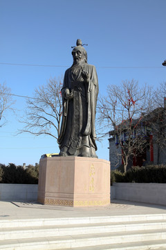 延安太和山 老子塑像