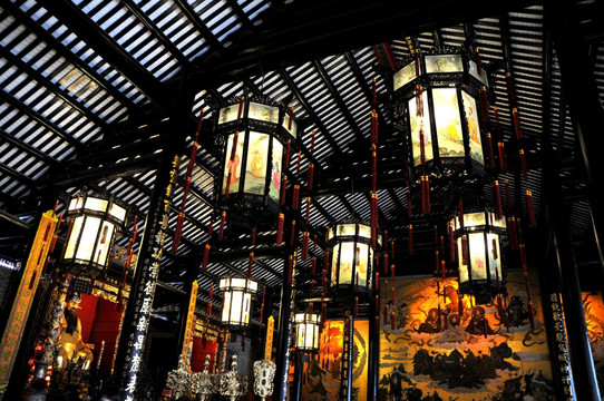 广州城隍庙 宫灯