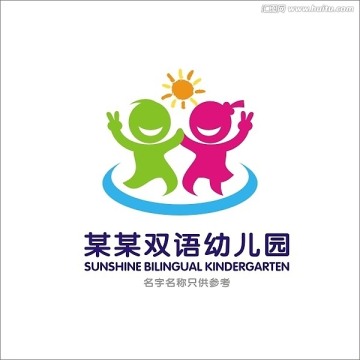 LOGO 标志 幼儿园