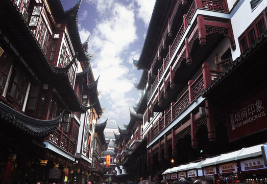 上海豫园城隍庙楼阁