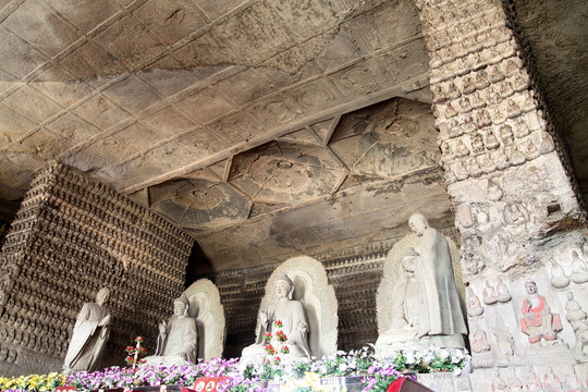 延安清凉山 万佛寺