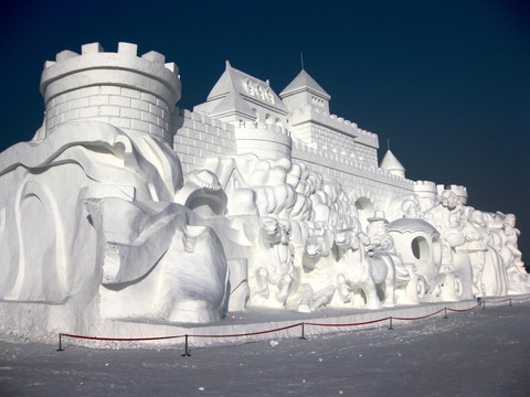 哈尔滨雪雕
