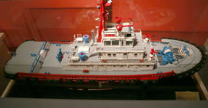 消防舰艇模型