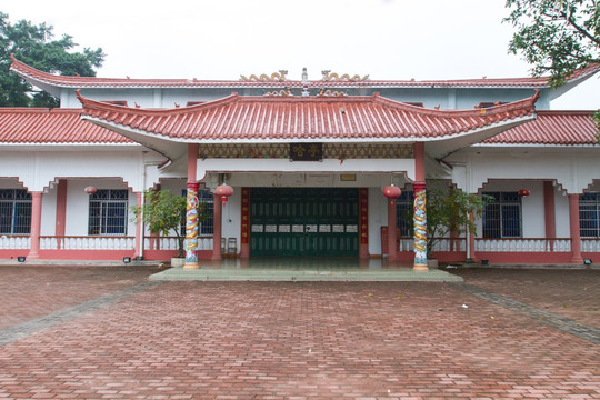 金滩风景区 京族哈亭 正面