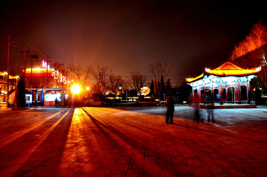 高碑店夜景