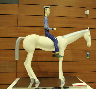国家博物馆藏 海军骑马