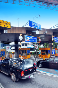 泰国高速路收费站