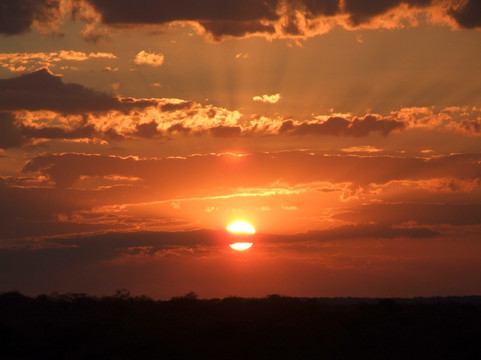 夕阳 晚霞 落日