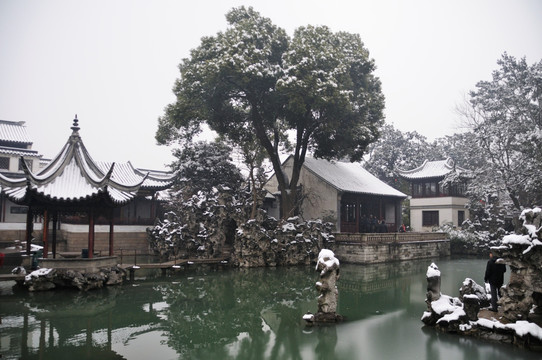 苏州雪景