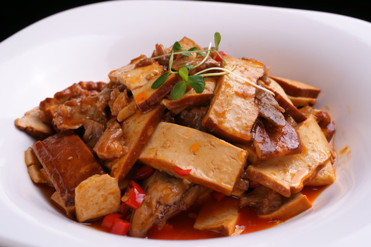 豆干拆骨肉