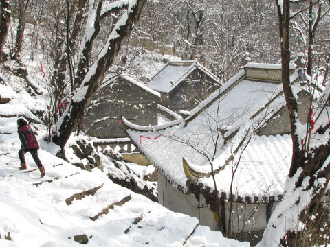 琅琊山醉翁亭景区雪晴