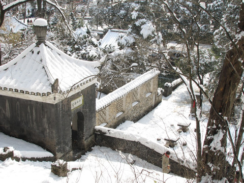 琅琊山醉翁亭景区怡亭晴雪