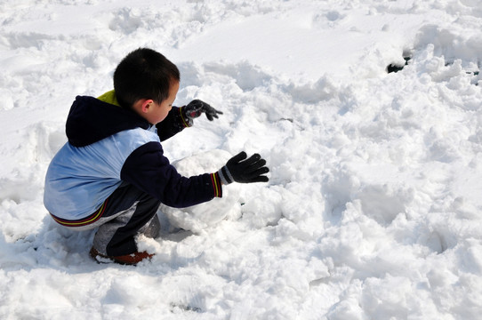 堆雪人