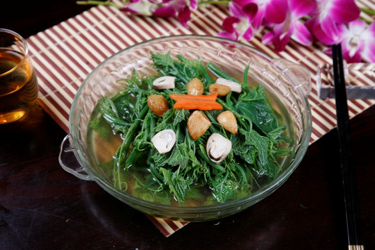 上汤龙须菜