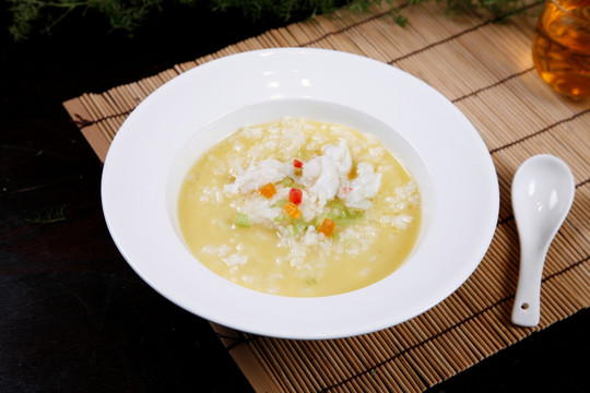 生拆龙虾肉泡饭