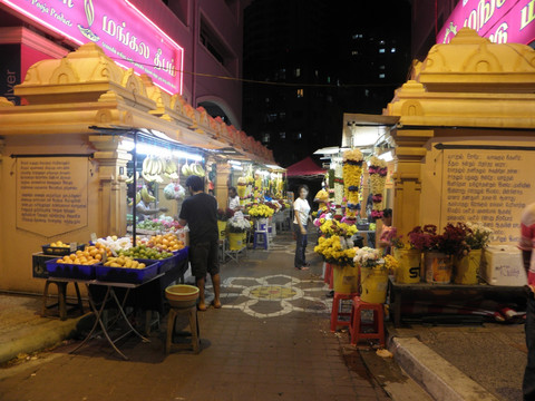 吉隆坡印度人街夜市
