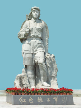红色娘子军纪念碑