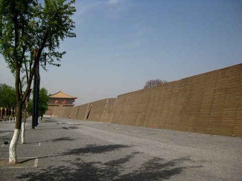 遗址公园城墙