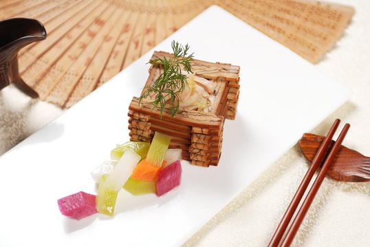 石磨夹心豆干