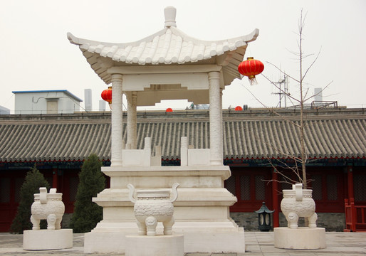 白塔寺 北京寺庙 大圣寿万安寺