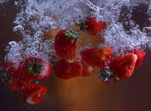 动态水果草莓