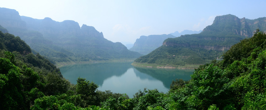 太平湖全景图