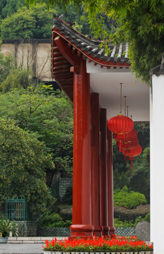 门柱