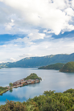 云南泸沽湖风景