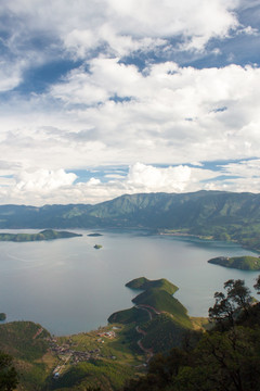 云南泸沽湖风景