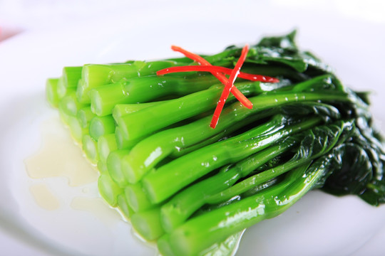 白灼广东菜心