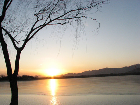 夕阳落日