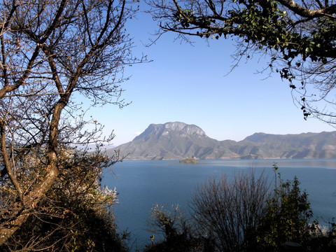 泸沽湖风光