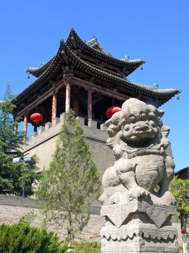 山西稷山大佛寺钟楼