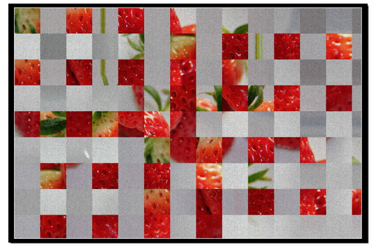 室内装饰画红草莓