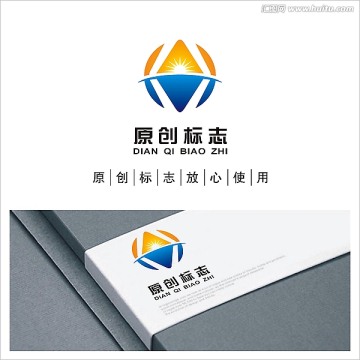 顶尖旭日logo设计