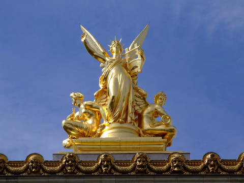 巴黎 法国 雕塑 雕像 纪念碑