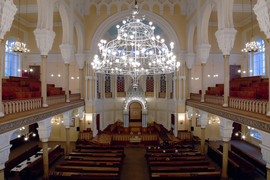 在俄罗斯圣彼得堡 犹太教堂