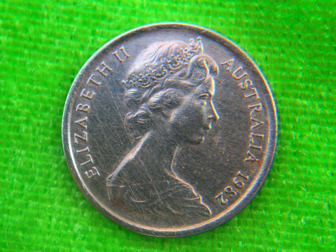 澳大利亚硬币背面
