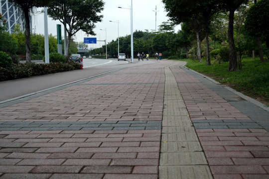 公路 地砖 道路