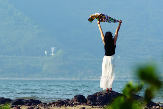 海边女孩