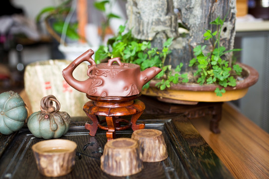 紫砂壶 茶道