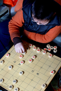 下棋