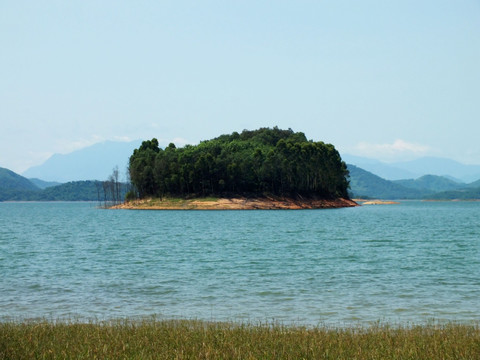 海南 松涛水库风光