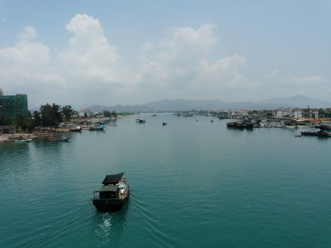 双月湾渔港