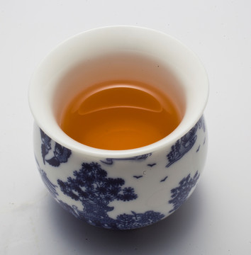 茶艺 茶杯 青花瓷