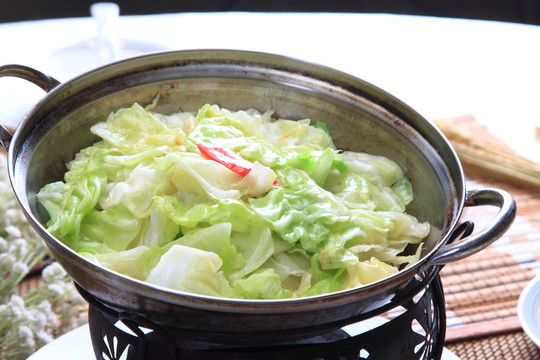 干锅球菜