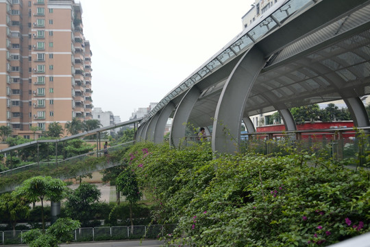 天桥 桥 城市天桥